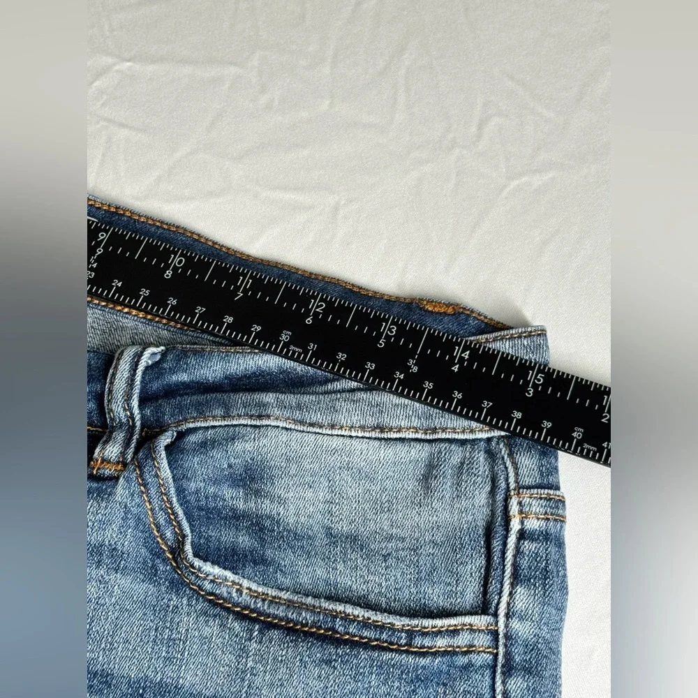 KanCan Estilo Button Fly Distressed Faded Wash Style KC5118D Skinny Size 9/28 - Picture 6 of 9